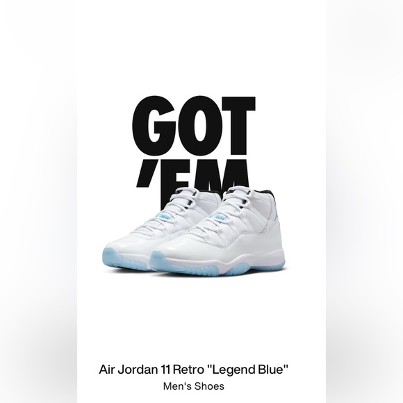 2024 Air Jordan 11 Retro “Legend Blue” - Picture 2 of 10
